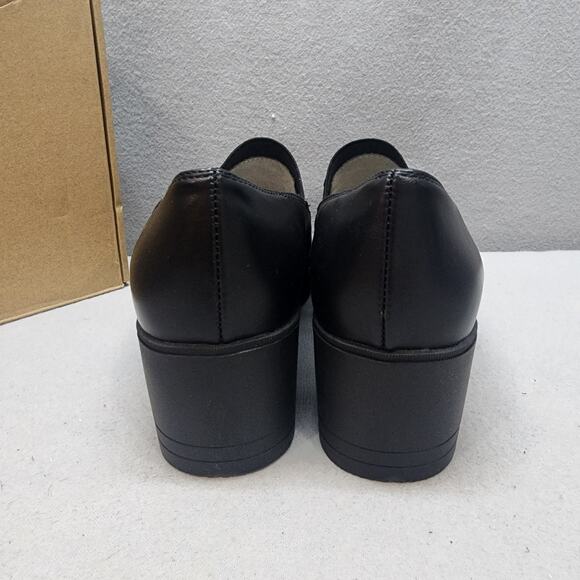 Cliffs by White Mountain Womens Hunton Black Loafers 8 Wide - Picture 4 of 7